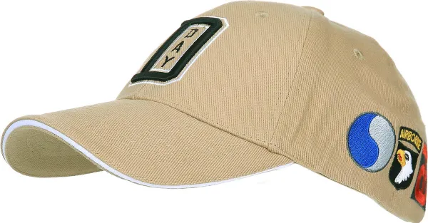 Fostex Garments - Baseball cap WW II D-Day (kleur: Sand /