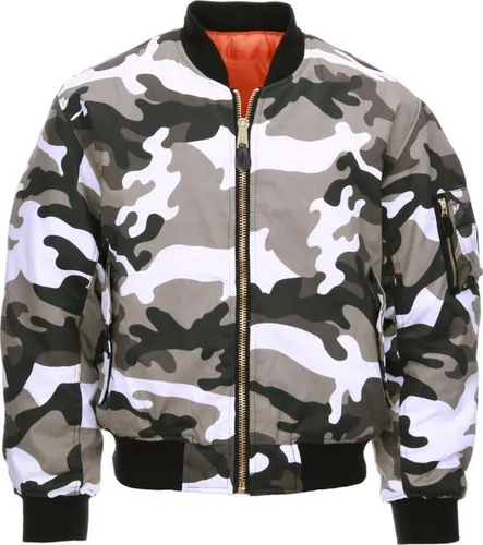 Fostex Garments - MA-I flight jacket camouflage (kleur: Urban /