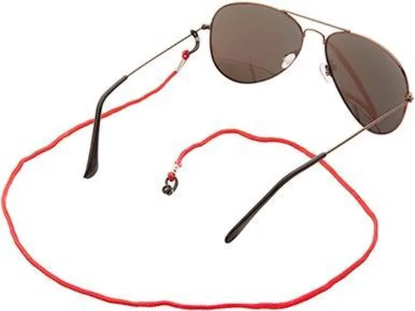 Freaky Glasses® - Brillenkoordje basic - briltouwtje - brillenketting - dames - rood