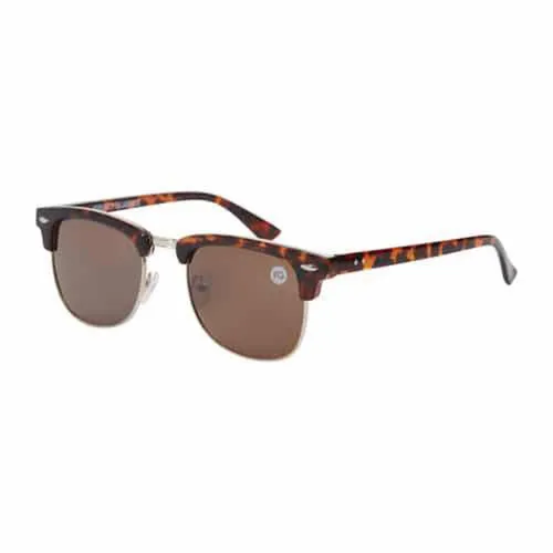 Freaky Glasses® – Club Style Zonnebril - Festival Bril – Rave Zonnebril - UV400 – Dames – Heren - Zwart - Bruin