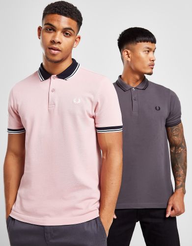 Fred Perry Contrast Collar Polo Shirt, Pink