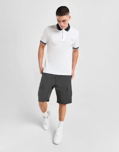Fred Perry Contrast Collar Polo Shirt, White