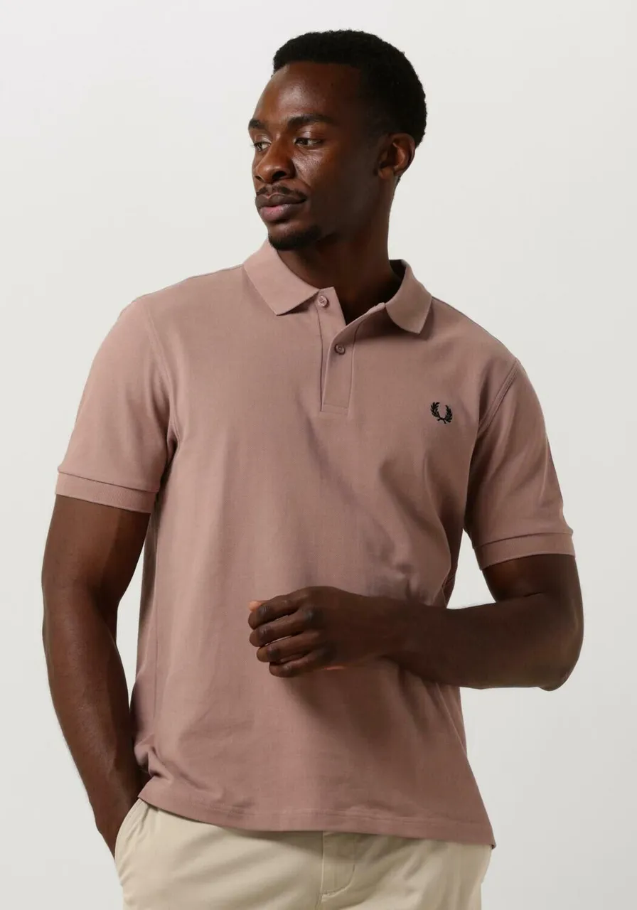 FRED PERRY Heren Polo's & T-shirts The Plain Fred Perry Shirt - Lichtroze