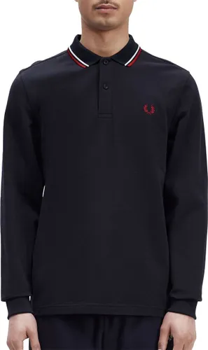 Fred Perry LS Twin Tipped Poloshirt Mannen