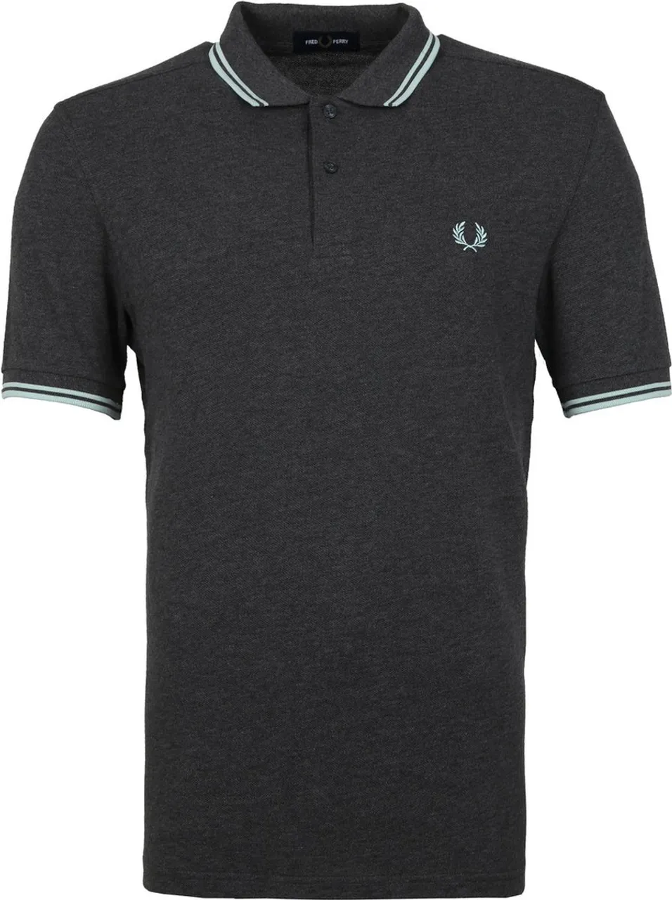 Fred Perry - Polo M3600 Antraciet N49 - Slim-fit - Heren Poloshirt