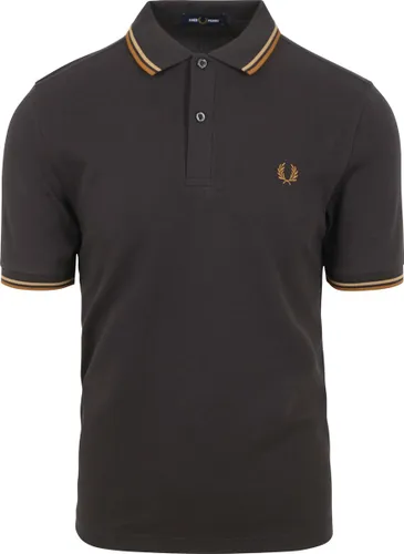 Fred Perry - Polo M3600 Antraciet U93 - Slim-fit - Heren Poloshirt