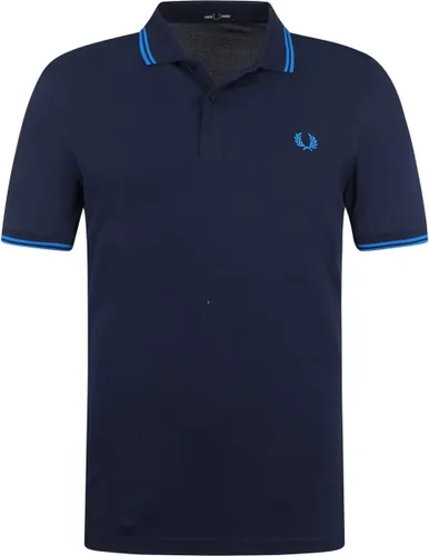 Fred Perry - Polo M3600 Donkerblauw - Modern-fit - Heren Poloshirt