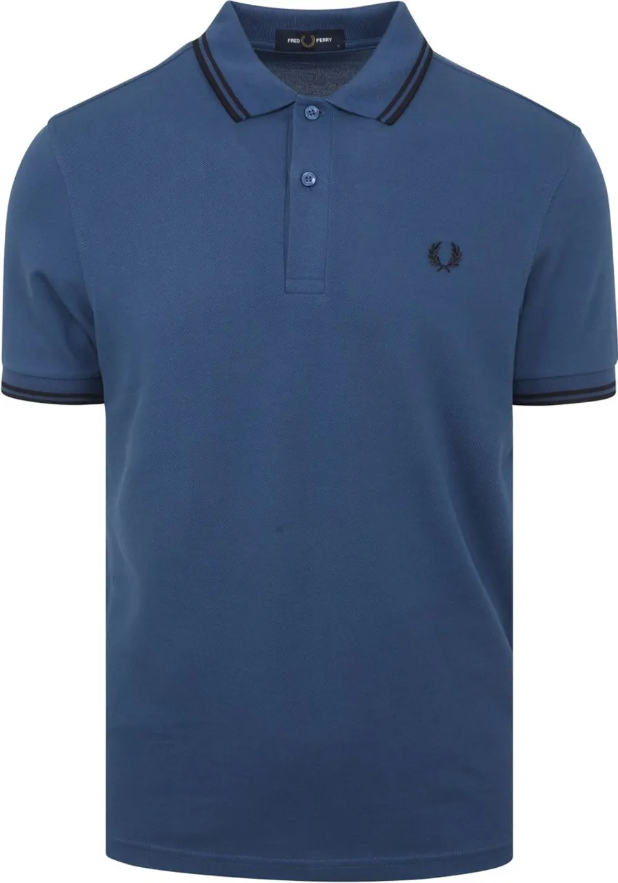 Fred Perry Polo M3600 Navy Blauw