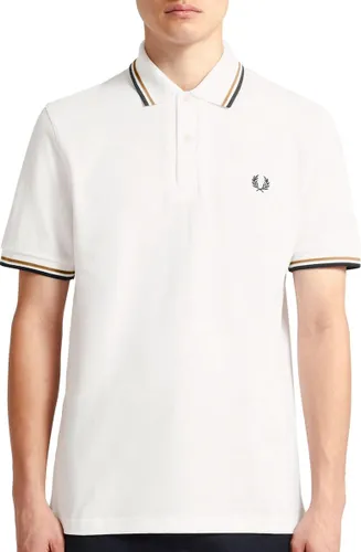 Fred Perry - Polo M3600 Offwhite - Slim-fit - Heren Poloshirt
