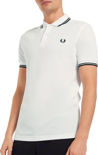 Fred Perry - Polo M3600 Wit - Modern-fit - Heren Poloshirt