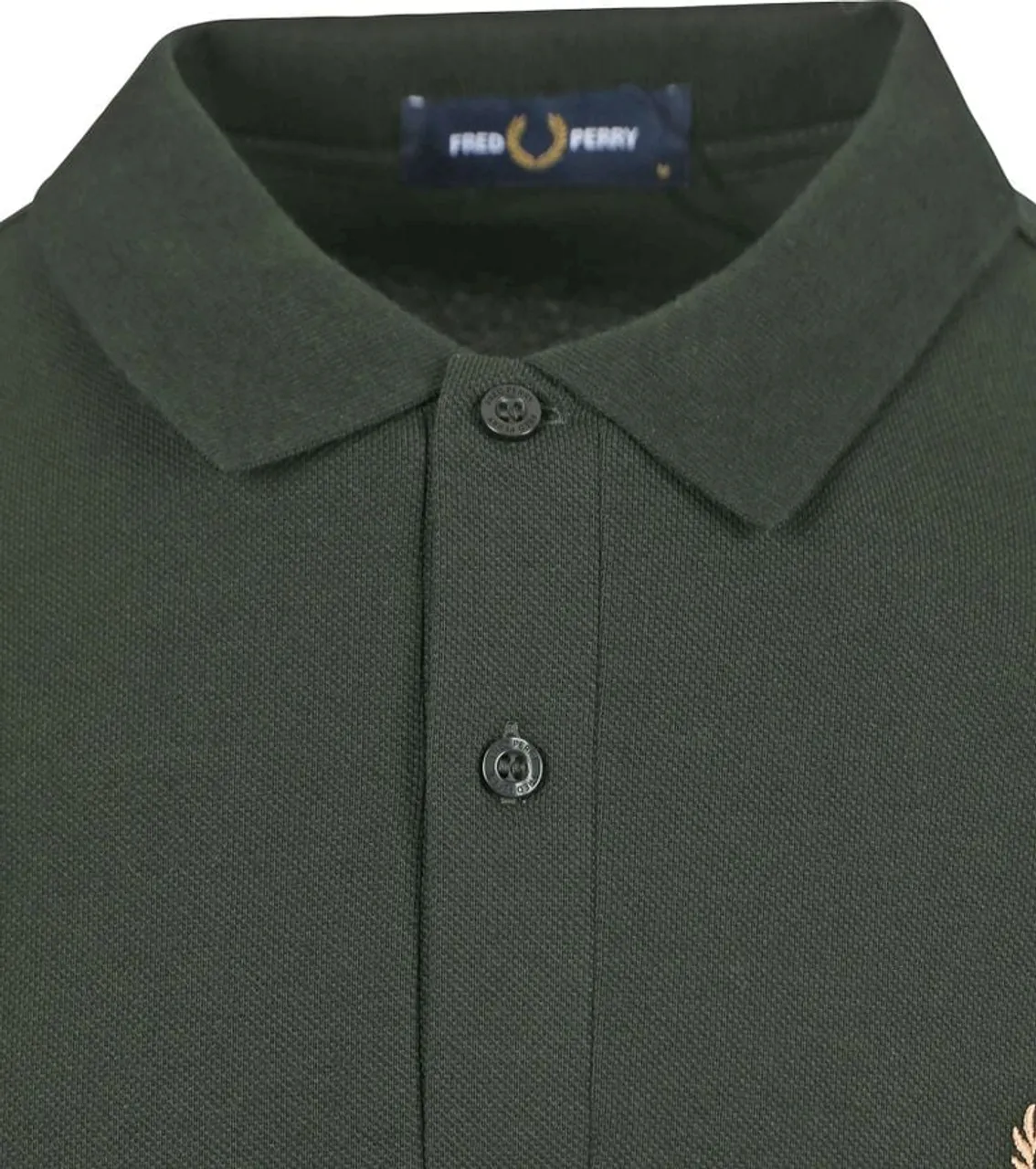 Fred Perry Polo M6000 Donkergroen V10