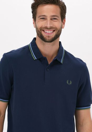 Fred Perry Polo Twin Tipped Fred Perry Shirt Blauw Heren