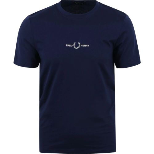 Fred Perry - Shirts - Blauw