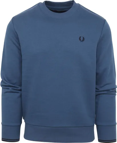 Fred Perry - Sweater Logo Blauw - Heren