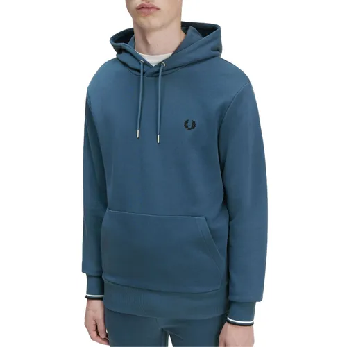 Fred Perry Tipped Hoodie Heren