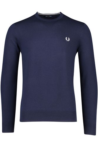 Fred Perry trui donkerblauw ronde hals