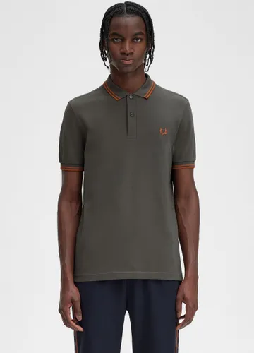 Fred Perry Twin Tipped Fred Perry Shirt - Groen - S