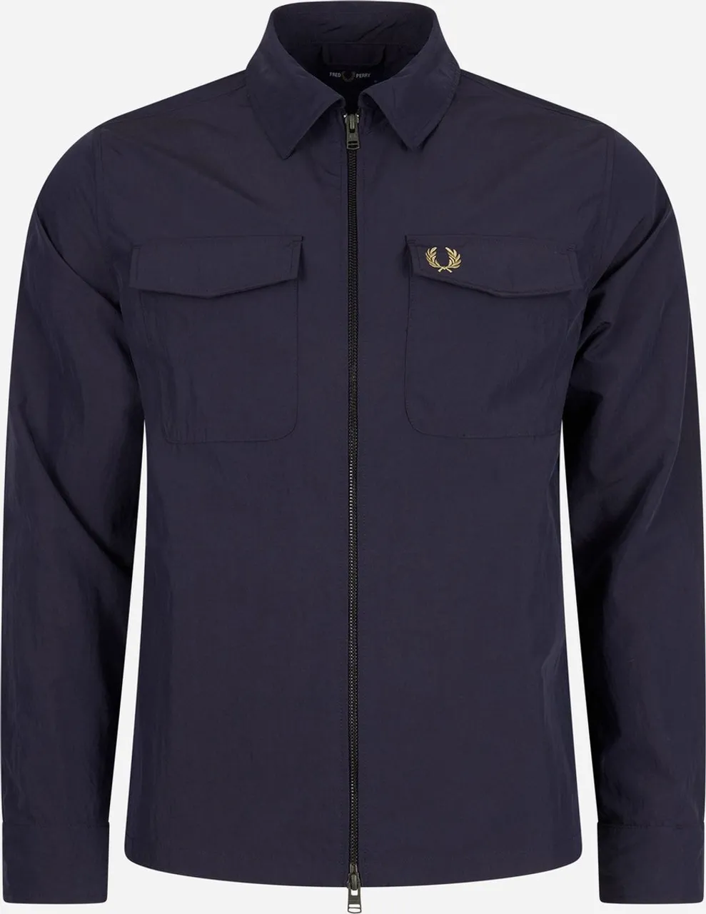 Fred Perry Zip overshirt - navy