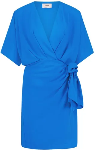 Freebird Jurk Dress Kolette Ss Wv Str 1625 Ibiza Blue Dames