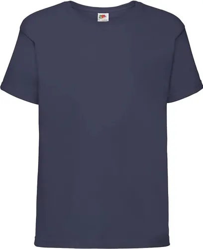 Fruit Of The Loom Kids Sofspun® T-shirt - Marine Blauw - 104 - 3/4 Jaar