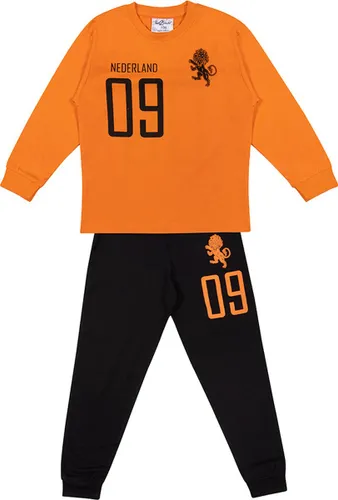 Fun2Wear - Pyjama Elftal - Oranje / zwart