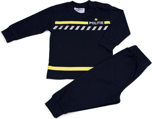 Fun2Wear - Pyjama Politie - Navy Blauw