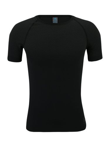 Functioneel shirt  antraciet / zwart