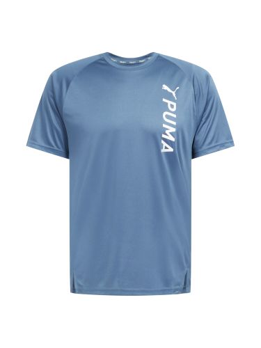 Functioneel shirt  blauw / wit