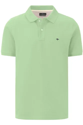 Fynch-Hatton Casual Fit Polo shirt Korte mouw lichtgroen