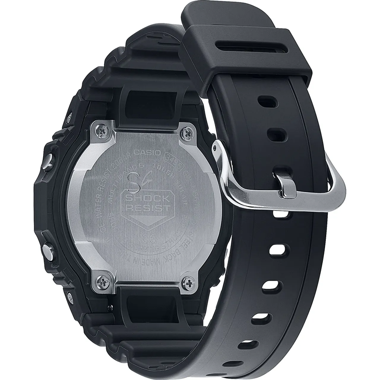 G-Shock Classic Style GW-M5610U-1ER Solar Waveceptor Horloge