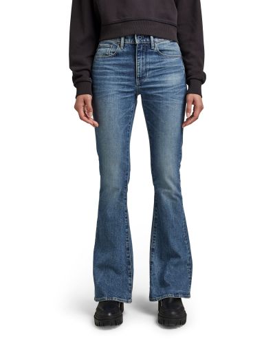 G-STAR RAW Dames 3301 Flare Jeans