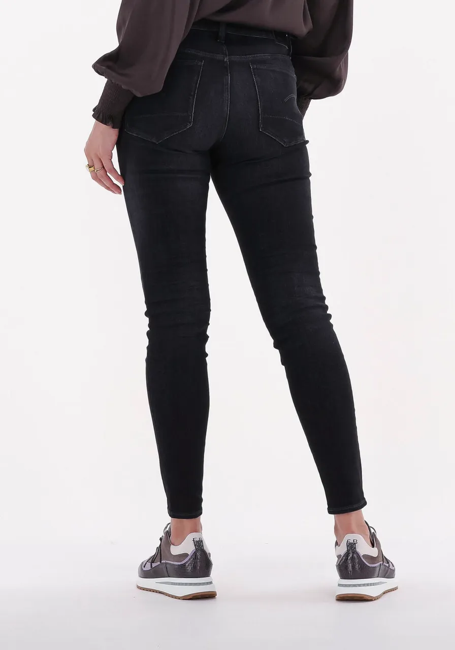 G-STAR RAW Dames Jeans 3301 Skinny Wmn - Zwart