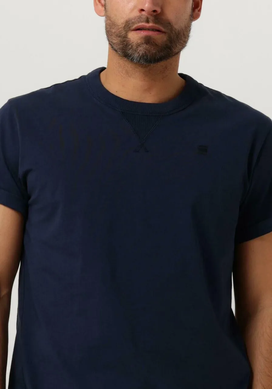 G-STAR RAW Heren Polo's & T-shirts Nifous R T - Donkerblauw