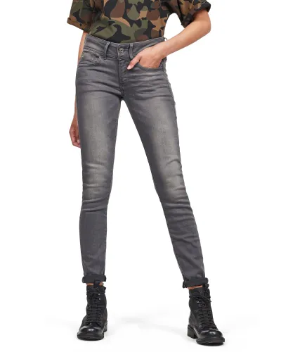 G-Star Raw Lynn Mid Waist Skinny Jeans Jeans dames