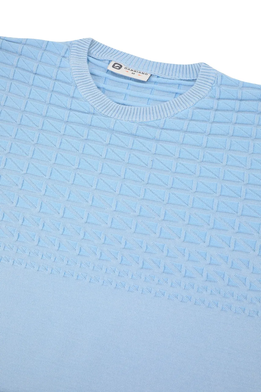 Gabbiano Heren shirt 154517 085 tile blue