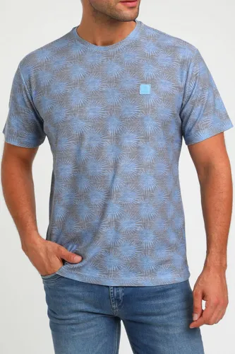 Gabbiano T-shirt Tshirts 154540 Tile Blue Mannen