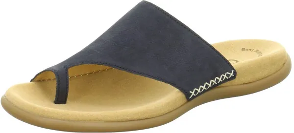Gabor -Dames - blauw donker - slippers & muiltjes