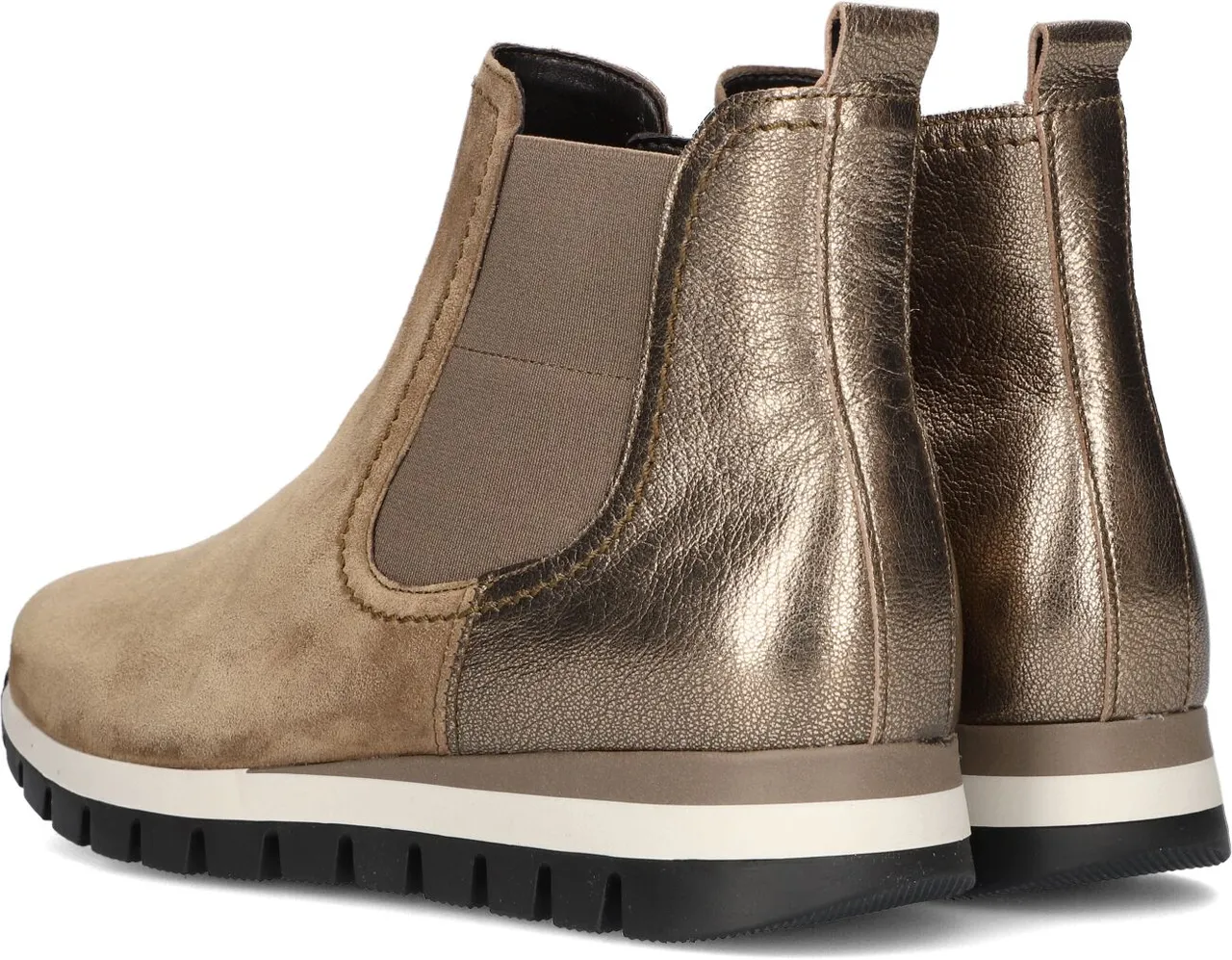 GABOR Dames Chelsea Boots 451 - Taupe