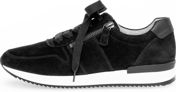 Gabor Dames sneakers Sneakers Laag - zwart