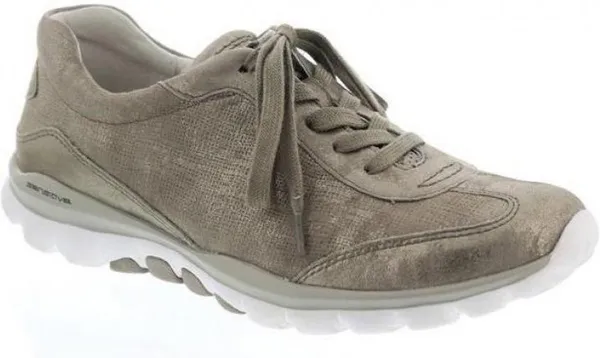 Gabor Rollingsoft Dames Dad sneakers - taupe