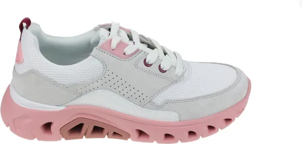 Gabor rollingsoft sensitive 26.935.52 - dames rollende wandelsneaker - roze