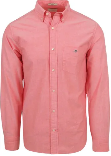 Gant Casual Hemd Oxford Roze