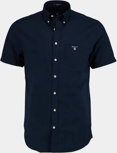 Gant - Shirt Boradcloth Navy - Heren