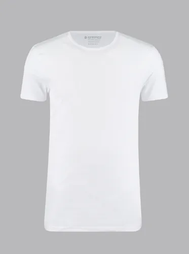 Garage Basic T-shirts 2-pack Bio Cotton Bodyfit Wit   