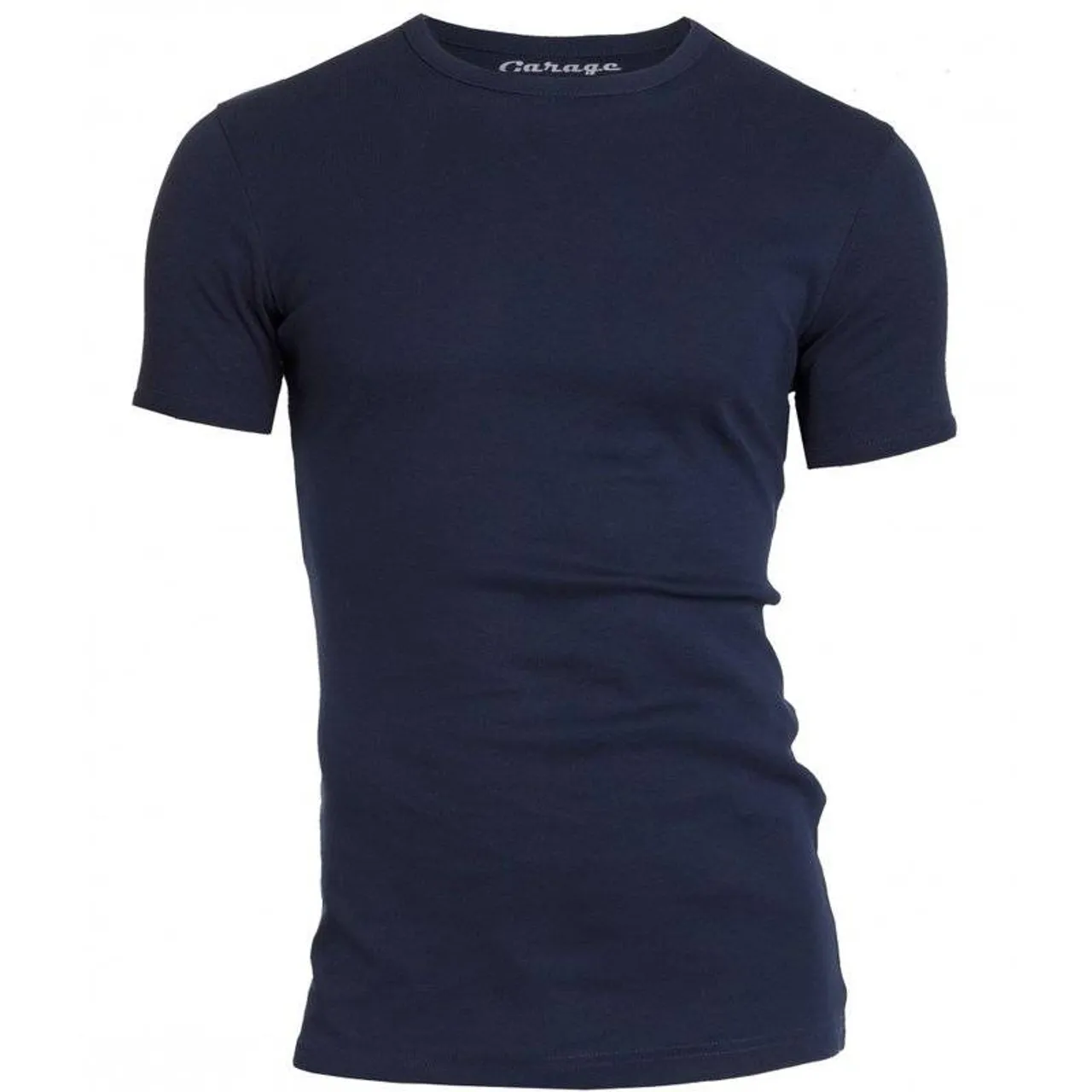 Garage T-shirt 1-pack Semi Body Fit Ronde Hals Navy   