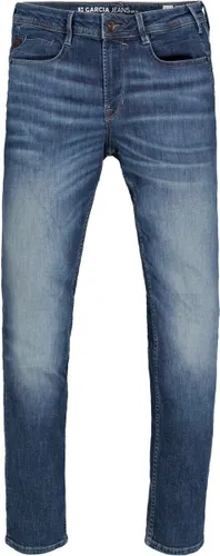 GARCIA Rocko Heren Slim Fit Jeans Blauw