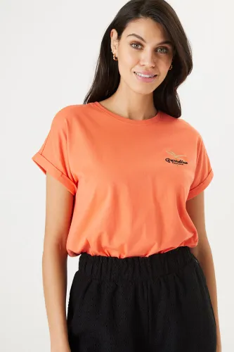Garcia t-shirt oranje