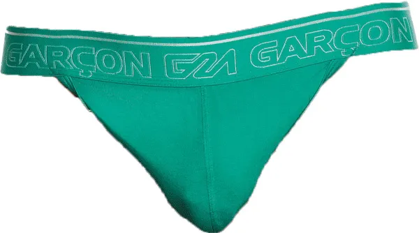 Garçon Courtside Green Thong