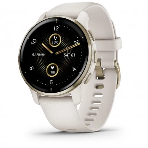 Garmin - Venu2 Plus - Multifunctioneel horloge cremegold