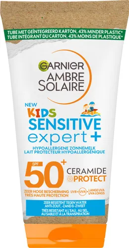 Garnier Ambre Solaire Kids Zonnebrand crème SPF 50+ - 50 ml - Reisformaat
